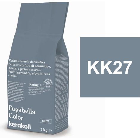 Fugabella color kk 27 resina-cemento per stuccatura kg 3 (1/3)