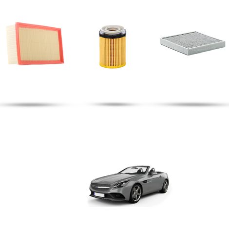 Kit tagliando 3 filtri compatibile con Mercedes Classe SLC (R172) 300 180kw Dal 2016 (1/5)