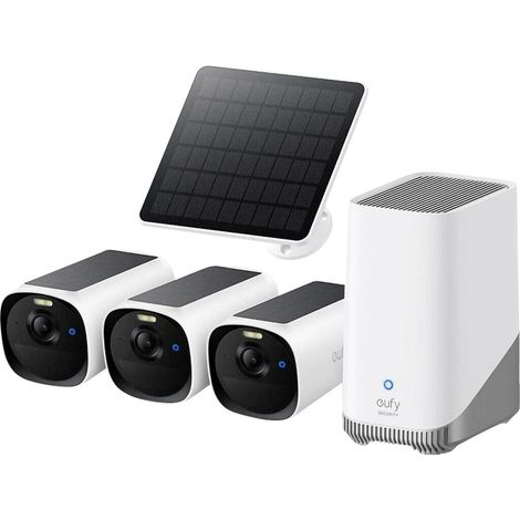 Videosicherheitskit eufy e40 3-cam kabellos solar (1/5)