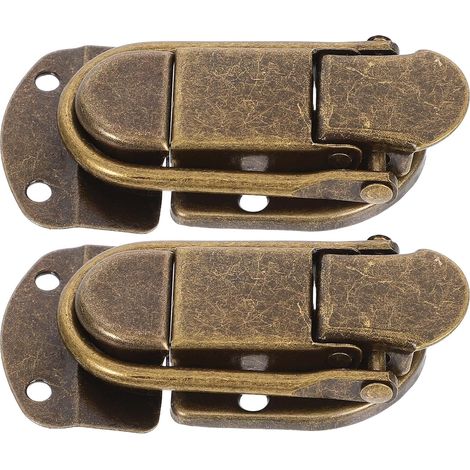 Verschluss für Holzkisten 2 Stück Retro Stil in grünem