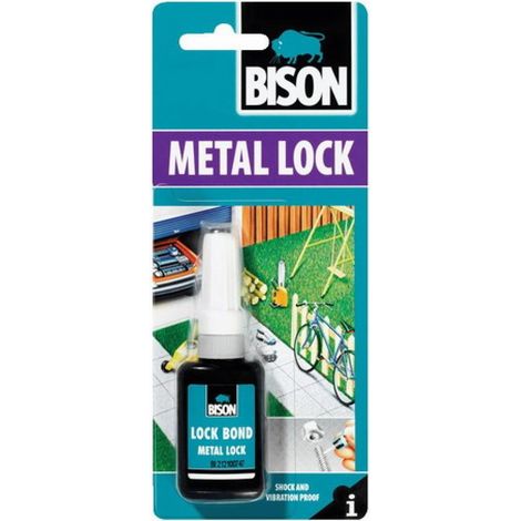 La colle Bison 1490405 Metal Lock 10 ml