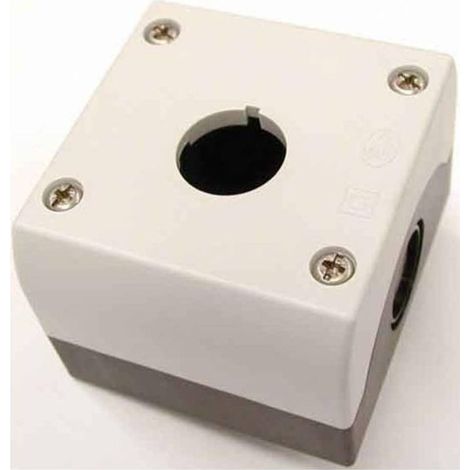 Eaton M22-I1M-SAL Alloggiamento per montaggio a parete 1 posizione di montaggio (Ø x A) 22 mm x 84 mm Grigio 1 pz. (1/3)