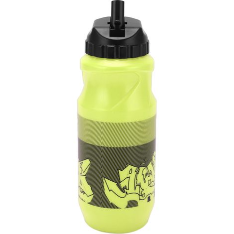 Sport-Trinkflasche mit großem Fassungsvermögen, Graffiti-Stil, aus Silikon, für Radfahrer (650 ml). (1/5)