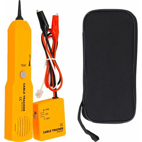 Localisateur de câbles RJ11 testeur de sonde avec étui