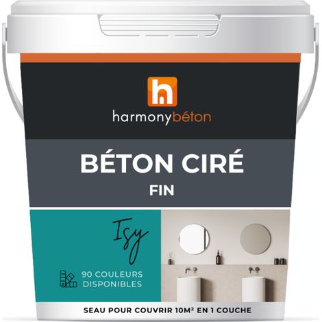 Béton ciré prêt à l'emploi fin - 5 kg 63.Taupe (1/5)