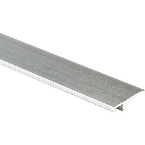 Profilo terminale alluminio pavimento SPC 7×25×2700 mm – bordo elegante