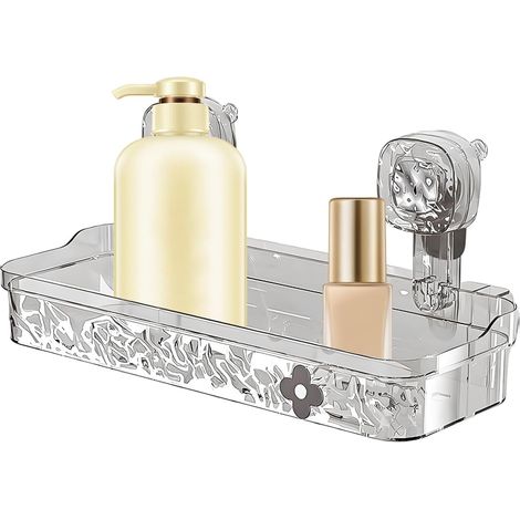 Étagères De Douche À Ventouses Support pour Salle de Bain,Porte Savon (1/5)
