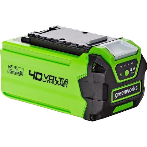 GREENWORKS 40V 2.0Ah batteria agli ioni di litio da 2,0Ah - G40B2