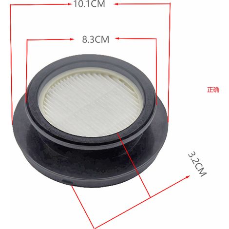 Ortviai Filtres HEPA pour Aspirateur Balai Ultenic P15/U15/U16 – Lot de 2 pièces haute performance (1/4)