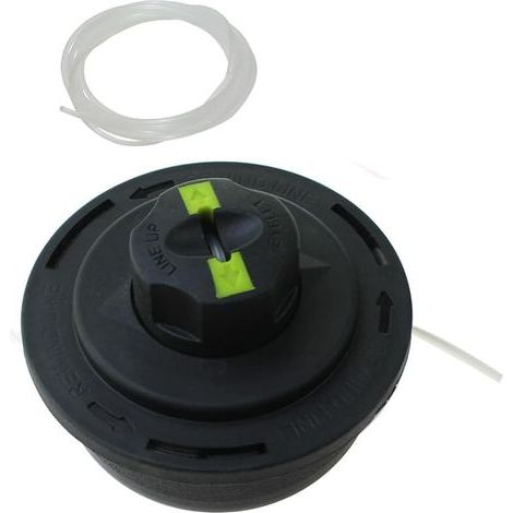 Cabezal de desbrozadora con alimentación automática para Husqvarna 24C, 26RLC, Jonsered GT2124, McCulloch TM281, TM281+, Trimmac 210, Trimmac 250, Trimmac SL, Trimmac SL+, Twist N Edge (1/5)