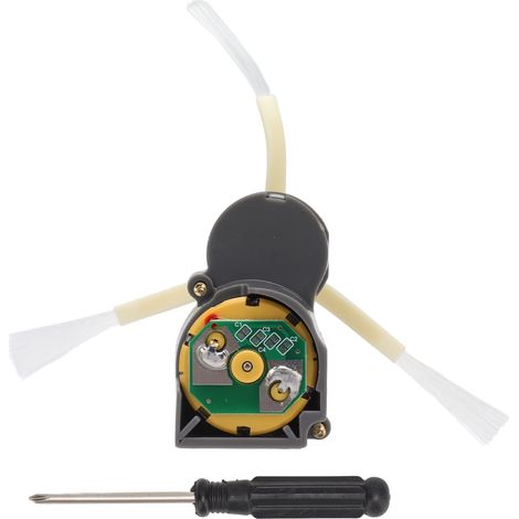 Motor de brosse latérale ABS avec tournevis pour robots nettoyeurs i7, 980, 860, 528, 650 - Pièce de rechange durable (1/5)