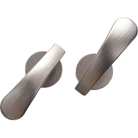 Raffhalter für Gardinen, Material: Legierung, 7 x 3 cm, erhältlich in Gelb, Silber, Schwarz und Rot, 2er-Pack (1/5)