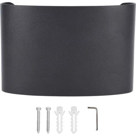 Ortviai Applique Murale Extérieure LED 4 W Double Orientation Haut/Bas, Étanche IP65, 3 Couleurs Réglables, Aluminium Moulé (1/5)