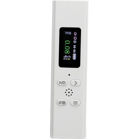 Détecteur de radiations nucléaires, moniteur, compteur Geiger portable haute précision à réponse rapide avec alarme, pour usage domestique et hospitalier. (1/5)