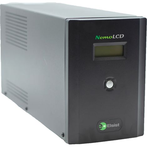 Elsist NemoLCD 400 ASI Line-Interactive 4 kVA 1800W 4 Prises C13 Écran LCD Bureau Tour