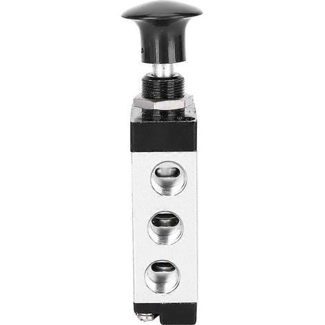 Électrovanne pneumatique 5 voies à 2 positions 4R110-06 avec commande par levier manuel