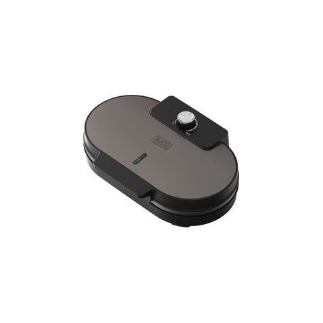 Wafflera Black & Decker bxfc3200e antiaderente acciaio