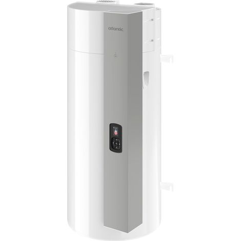 Atlantic – Chauffe-eau thermodynamique vertical mural 150L – Classe A+++ – Fluide frigorigène R290 – Connectivité Wi-Fi intégrée – Niveau sonore 15 dB