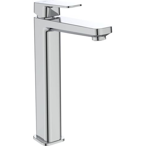 Ideal Standard Miscelatore lavabo Tonic II, con base allungata, 5 l/min., con scarico, sporg.160mm, Cromo, A6328AA (1/4)