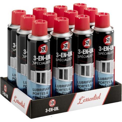 1-in-1 Türschmiermittel Spray 250ml - 3-in-1