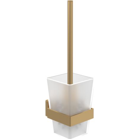 VILLEROY ET BOCH Juego de escobilla para inodoro Elements - Striking Brushed Gold