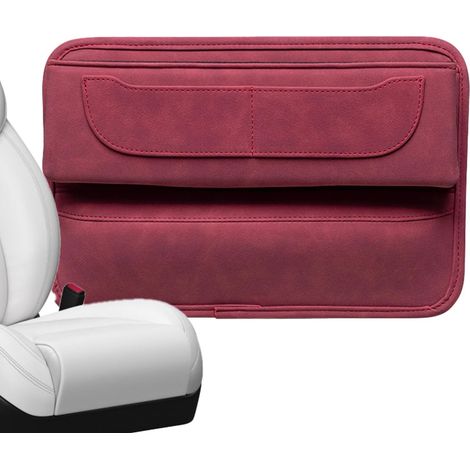 Boîte de rangement pour fentes de véhicules Sac de rangement Avec trou de chargement pour console de véhicule Poche latérale – Pour smartphones, lunettes, clés, accoudoirs, petits objets, camions (1/5)
