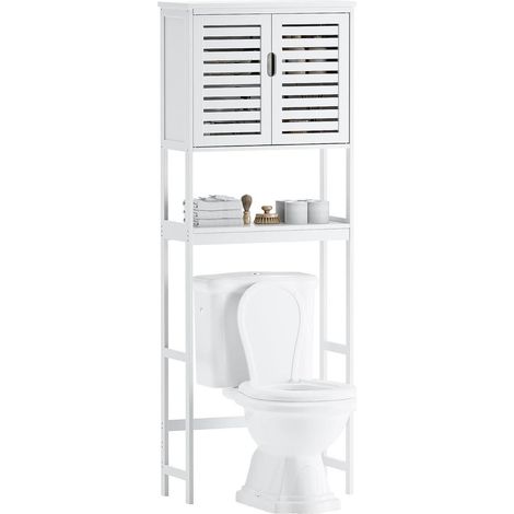 Badregal Bambus Toilettenständer 3-Tier verstellbare Regale (1/5)