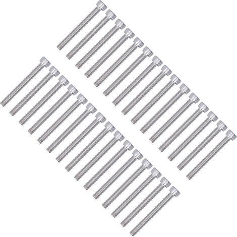 30 Vis à tête cylindrique M5 Inox A2 - Kit 40mm - 30 Unités (1/5)