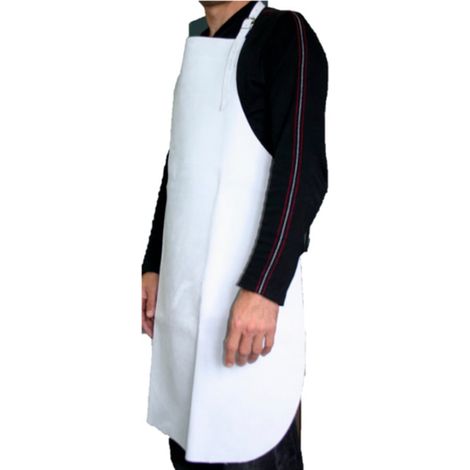 Tablier cuir croûte avec bavette TAB 11 90 70-TAB 11 90 70 - Guyard