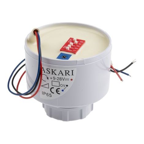 Avertisseur sonore Blanc Eaton série Fulleon Askari Panel, 9  28 V c.c., 100dB IP65 ( Prix pour 1 )