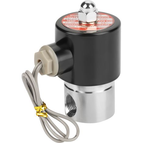 DC 12V G3/8" Stainless Steel 304 Normally Closed Electric Solenoid Valve