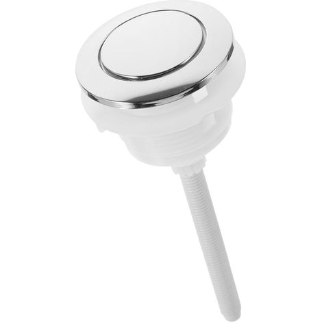 Bouton-poussoir de Toilette Argenté (1/5)