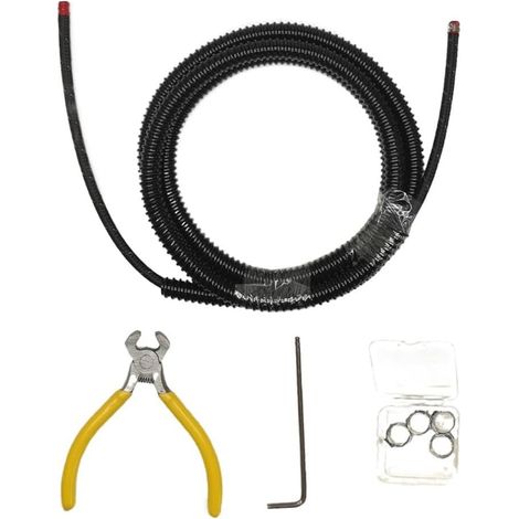 Nettoyeur vapeur Accessoires Set, Tuyau et Levier de Commande pour Nettoyeur Vapeur SC1 SC2 SC3 SC4 SC2500 (1  Tuyau Vapeur)