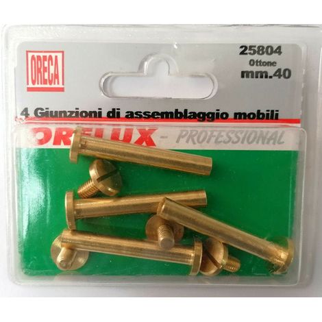 ORECA - GIUNZIONI PER MOBILI 40MM 4PZ