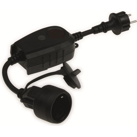 Adaptateur intermédiaire CHILITEC avec interrupteur crépusculaire