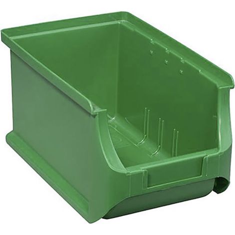 Allit 456211 Sichtlagerkasten (B x H x T) 150 x 125 x 235 mm Grün 1 St.