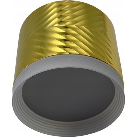Deckenleuchte, Röhrenspot, Gold, modern, GX53 (1/5)