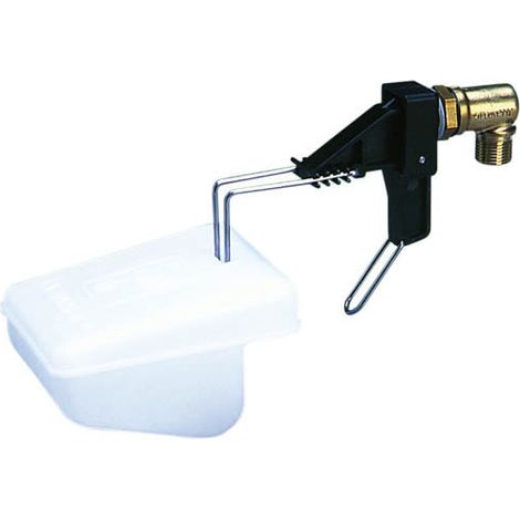 Robinetterie à flotteur gros débit pour bac de pâture – Gicleur synthétique anti-corrosion – Hauteur réglable sans outil – 40 l/min à 4 bars – La Buvette