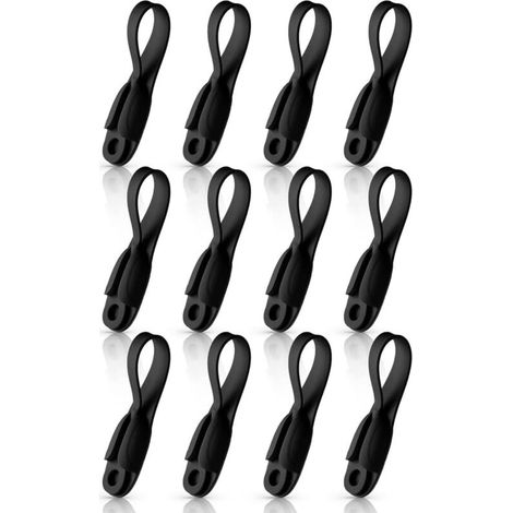 Fascio di cavi in silicone da 12 pezzi per elettrodomestici, avvolgicavo per elettrodomestici da cucina, fascio di cavi multifunzionale, contenitore per cavi dati, organizzazione
