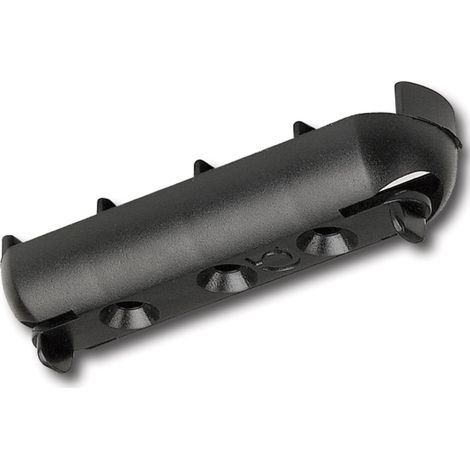 CAMAR Kabelhalter Luxo, Länge 69 mm, Kunststoff schwarz