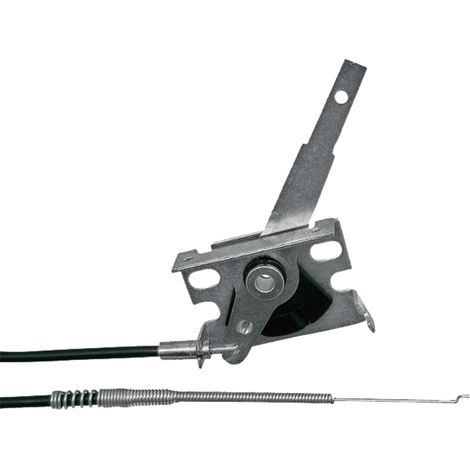 Cavo dell'acceleratore per tosaerba con leva, lunghezza 1450 mm.