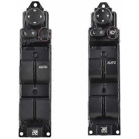 Interruptor principal del espejo retrovisor del lado del conductor delantero derecho para Mazda 2 Mazda 6 2008-2012 D652-66-350A con edición A 0620