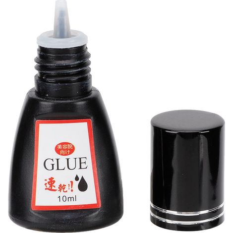 Colle extension de cils 10ml sans odeur, séchage rapide 0,5s, gel adhésif pour pose de faux cils DIY, tenue longue durée, précision et facilité d'application. (1/5)