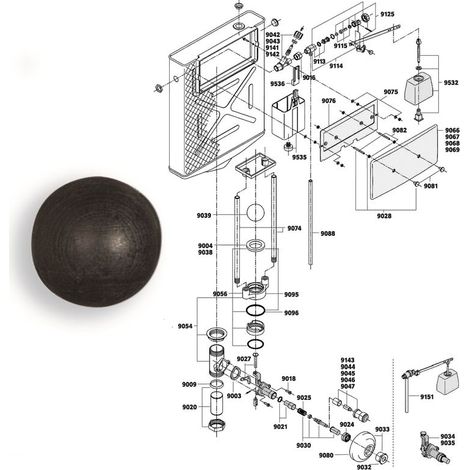 Sfera calibrata "Pucci" di tenuta 200700EB