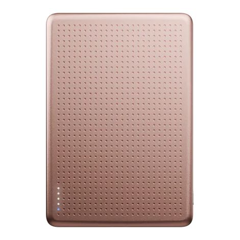 Batería externa Native Union Active Power Bank - batería externa magnética de 5000 mAh compatible con MagSafe y Qi2, USB-C - cable USB-C de 15 cm incluido (color albaricoque) (1/5)