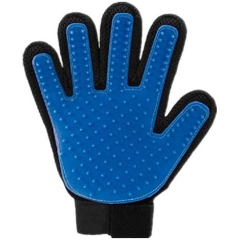 Gants pour animaux, gants brosses de réparation souples, brosse efficace pour enlever les poils d'animaux pour la main gauche (1/3)