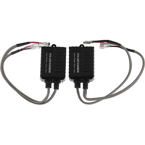 C19 H1 Kfz-Lastwiderstands-Fehlerunterdrücker-LED-Decoder Canbus-freier Verdrahtungsunterdrücker-Decoder (1/4)