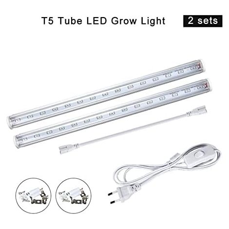 Bande lumineuse LED pour la croissance des plantes d'intérieur, spectre complet/multiniveaux/à brancher, adaptée à l'horticulture, aux serres et à l'hydroponie. (1/5)