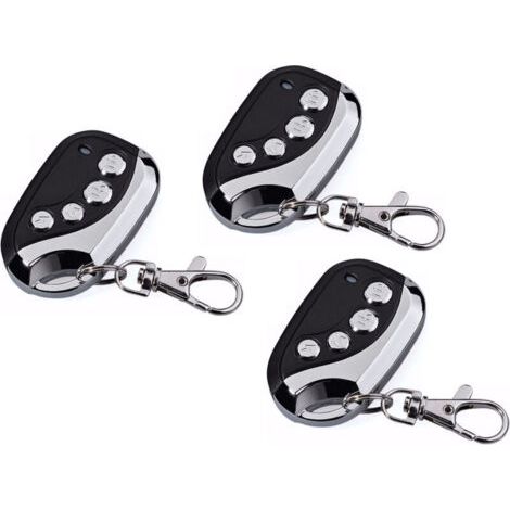 3 Télécommande Universelle Copieuse AZ Remote - Idéal pour Portail, Garage, Alarme et Lumière en Une Seule Télécommande - Signal 433.92 MHz (1/4)