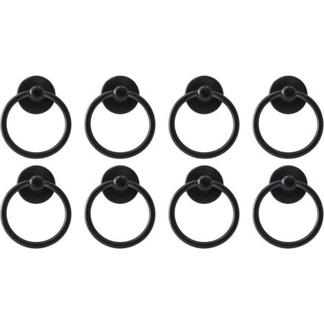 SABIR Pcs Bouton de Porte Vintage Poignee de Meuble Ronde Poignee D'armoire Classique Tiroir Bague Poignee de Traction Poignee de Tirage Antique Bouton de Meuble pour Cuisine Armoire Placard Commode ( (1/5)